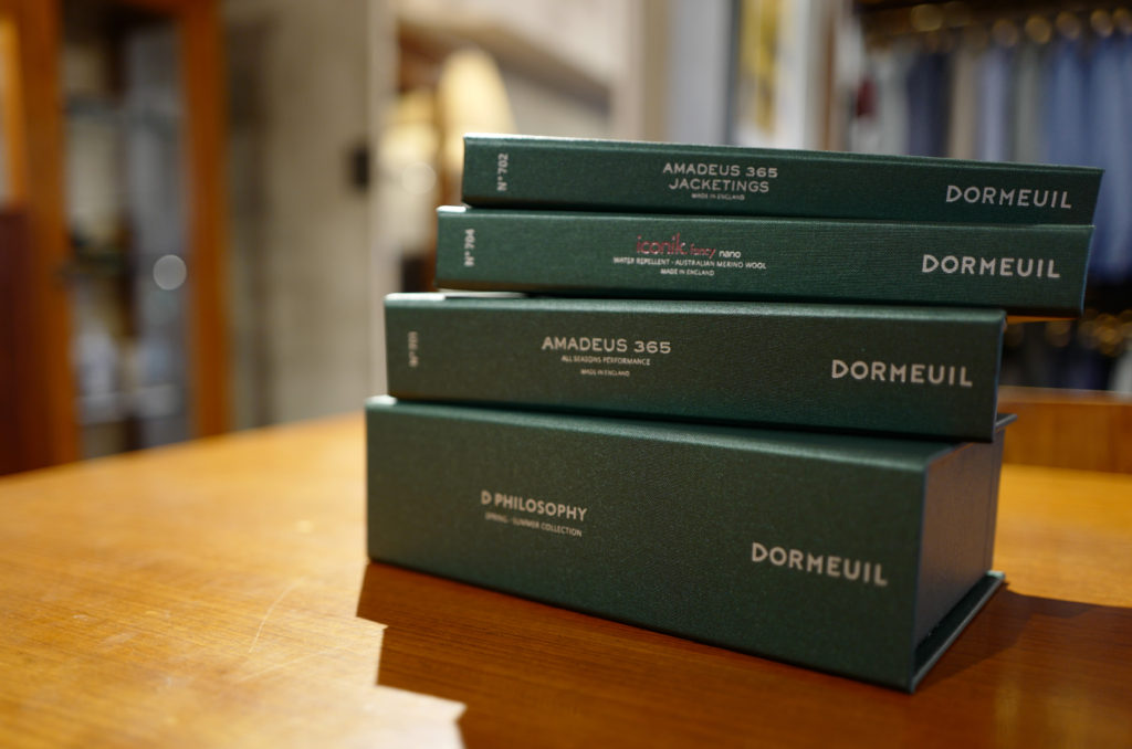 DORMEUIL（ドーメル）2017S/Sバンチブック（生地見本帳）到着