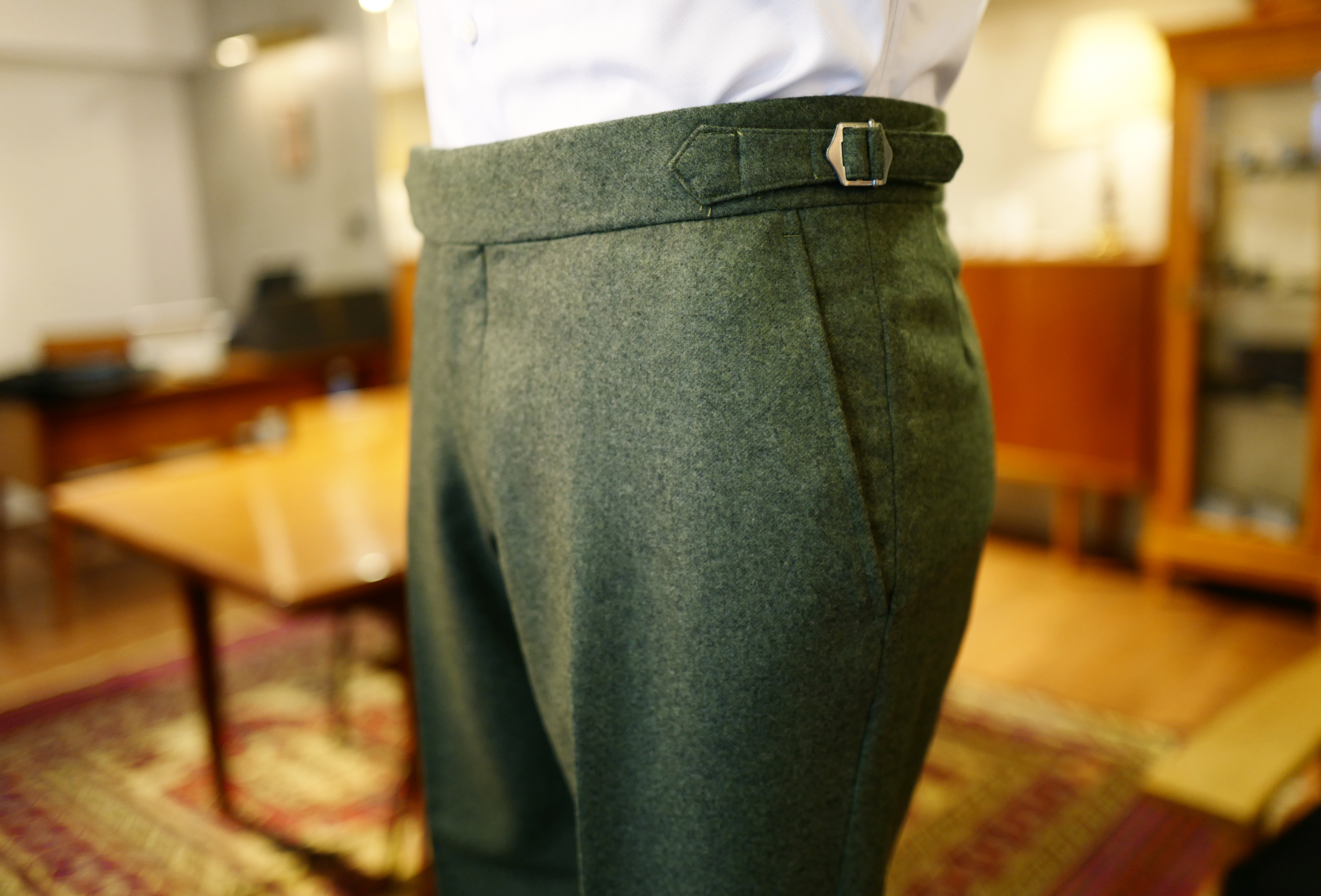 オーダーパンツ】CANONICO（カノニコ）WOOL100% Super100's Flannel