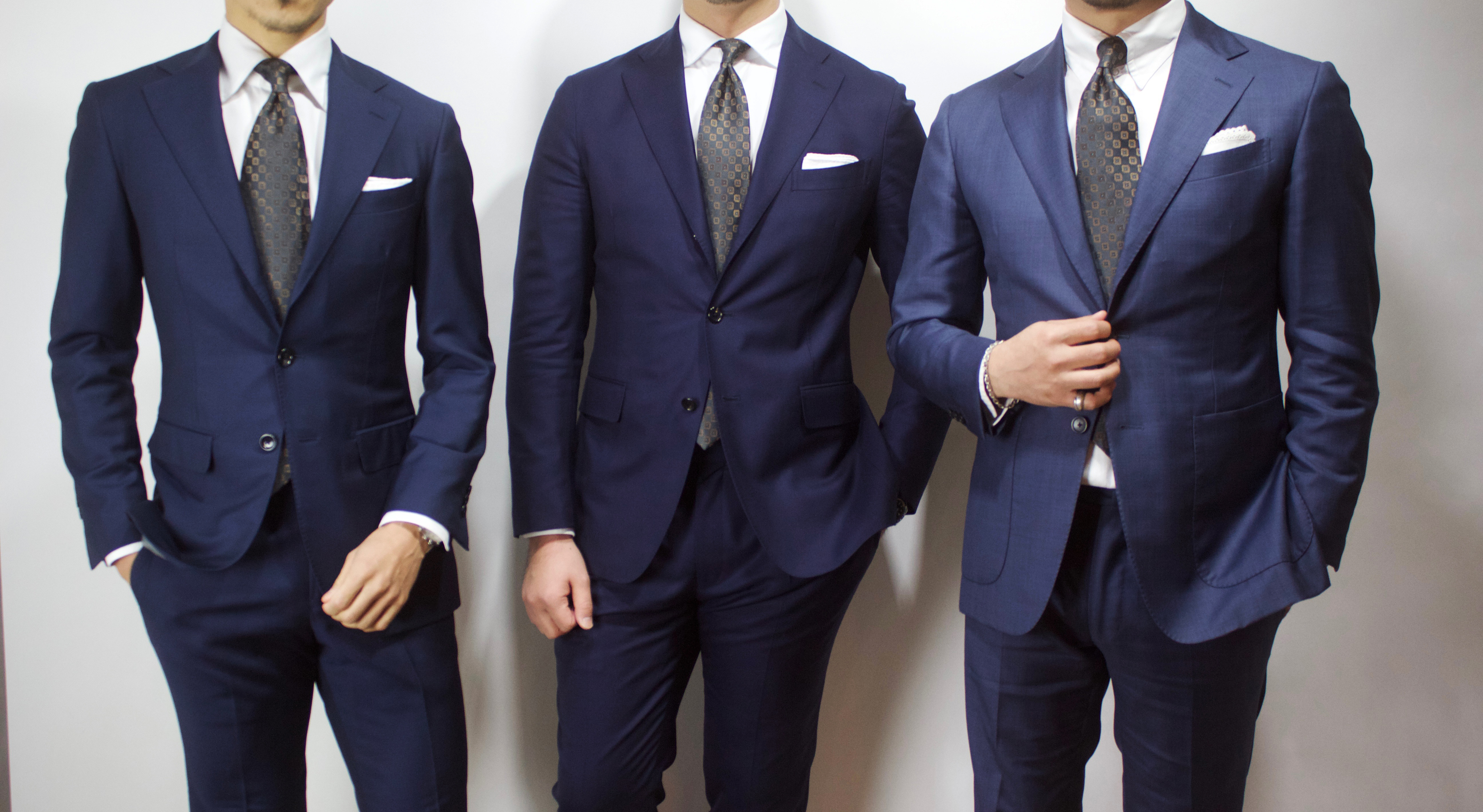 Sartoria Sharon ネイビースーツ 44程度 Sartoria Sharon ネイビースーツ 44程度