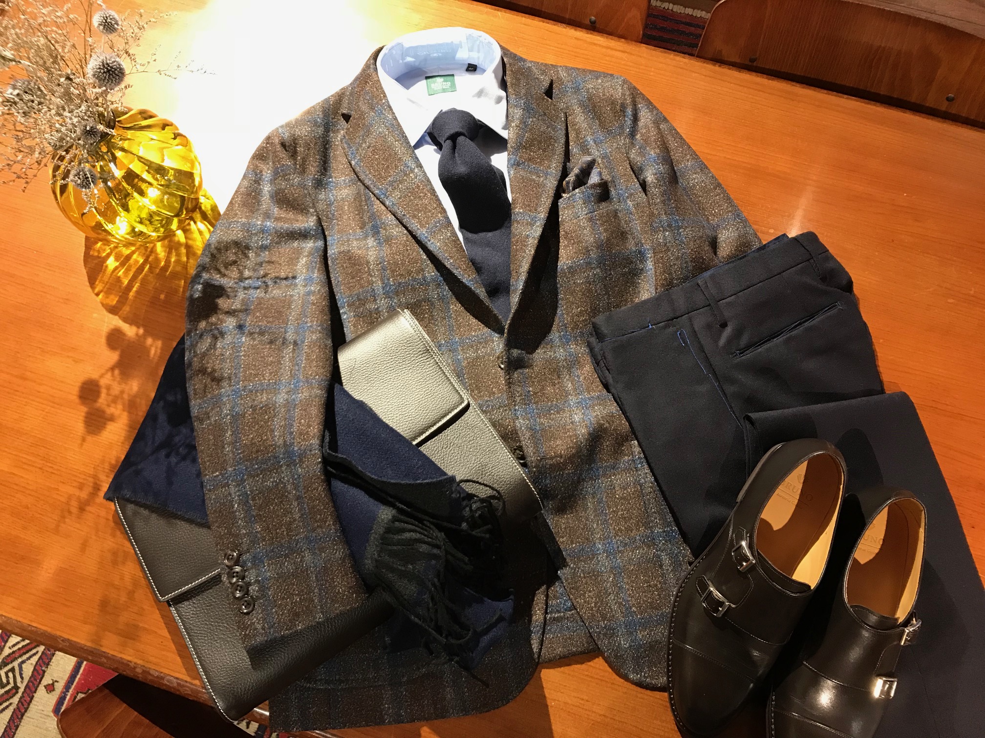 オーダージャケット CANONICO/カノニコ WOOL70% NYLON16 