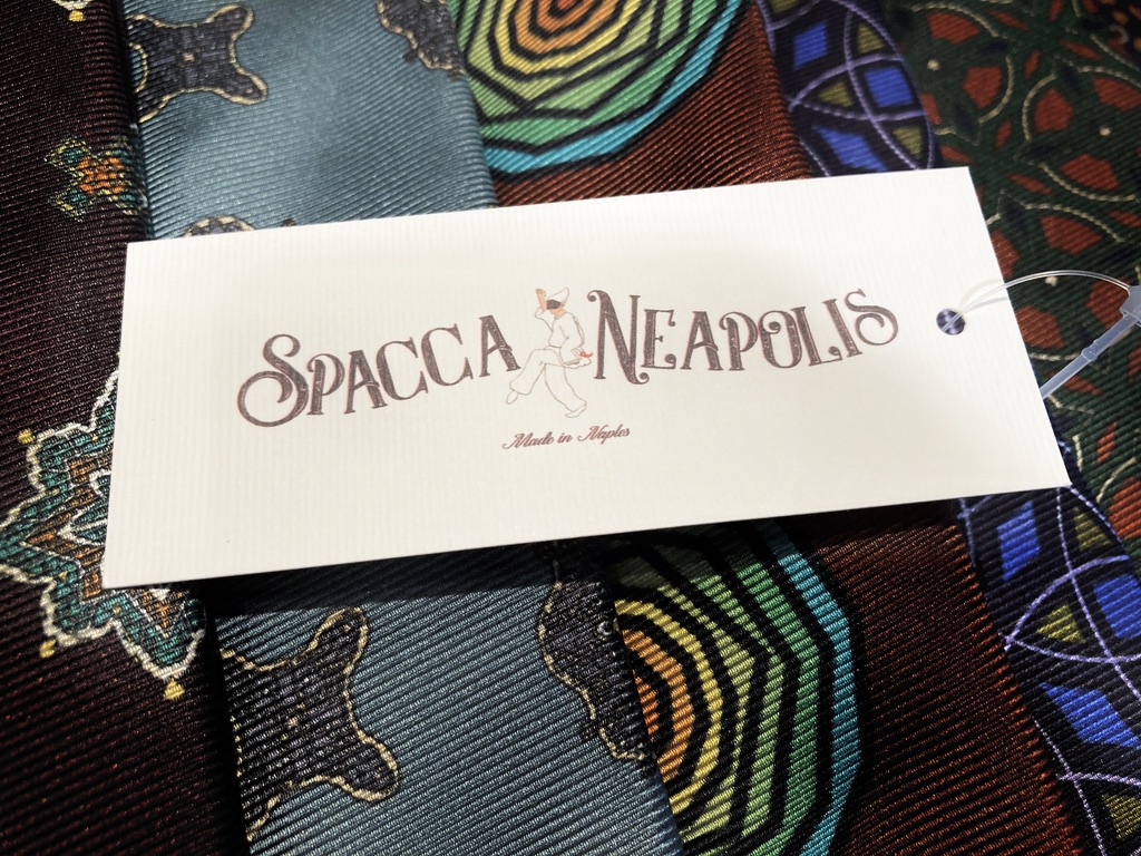 2020AW新商品入荷】SPACCA NEAPOLIS/スパッカネアポリス ネクタイ