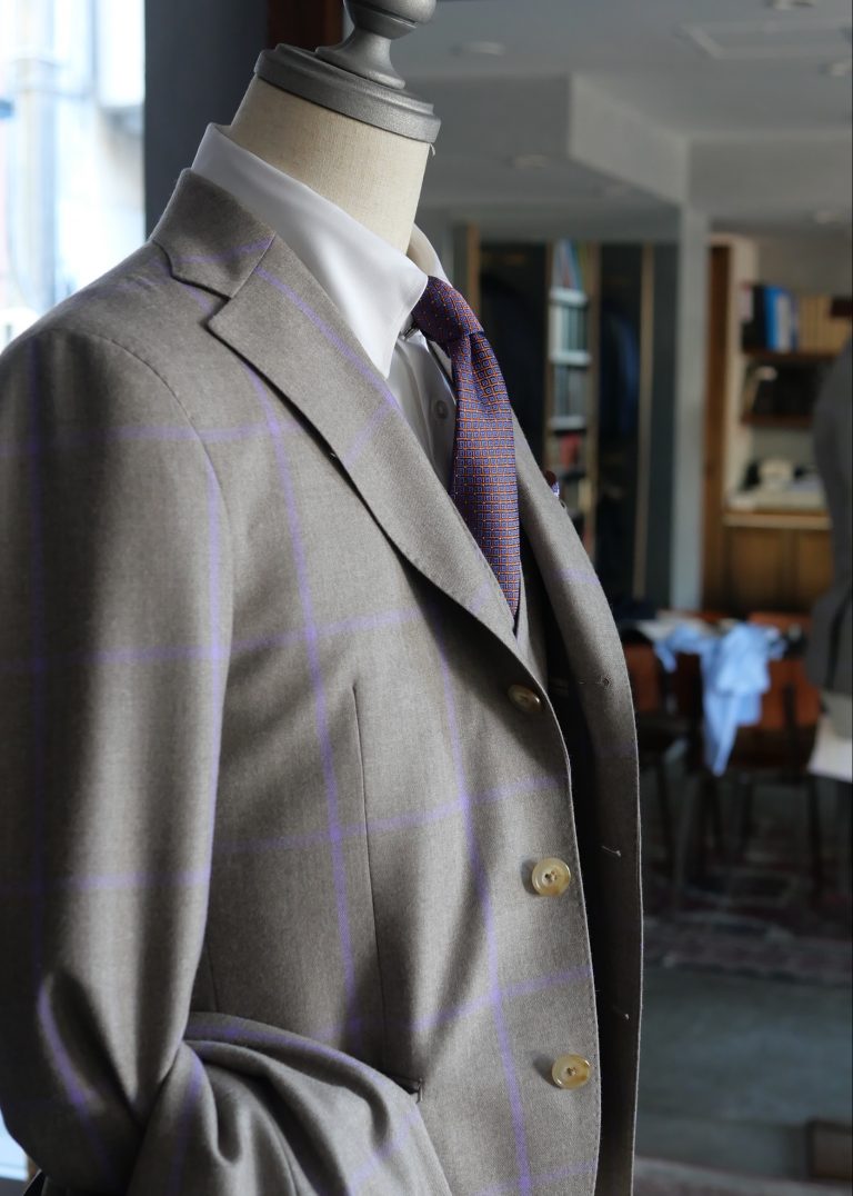 【成人式】DARROW DALE/ダロウデイル WOOL100% 270300g BRUNO sartoria Giotto